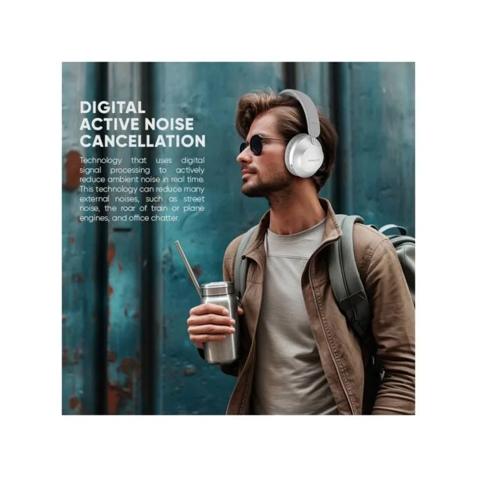 SonicGear Headphones Bluetooth AIRPHONE - DNC3000 - Champagne Gold — image 8