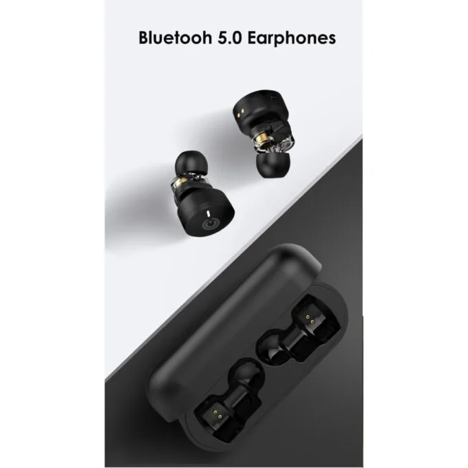 SonicGear HYPERBASS Earphones - TWS 7 - Dual Driver, Sweatproof, Black — image 6