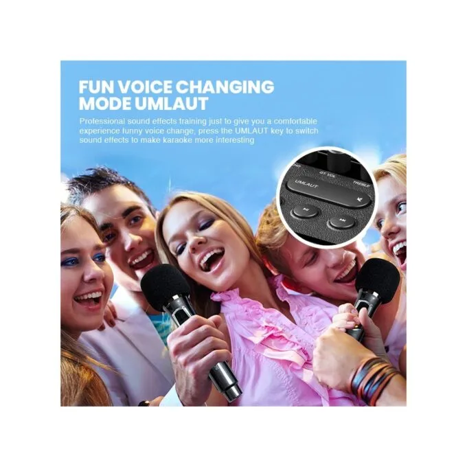 SonicGear HYPERBOX - 1500 Pro - 15'' Portable Karaoke Speaker 240W BT USB 2x Wireless Mics — image 3