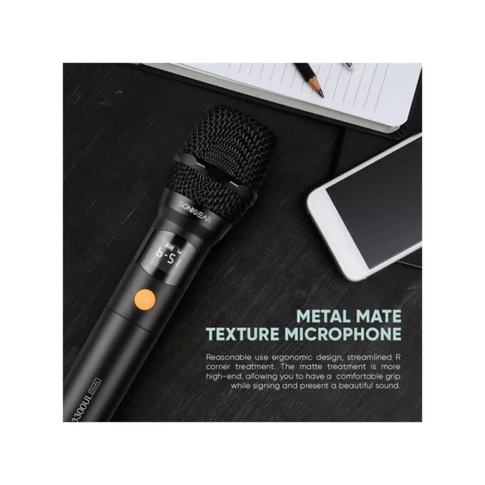 SonicGear Microphone Wireless 2xHandsets - WM 3000UL - DUAL Obsidian — image 12