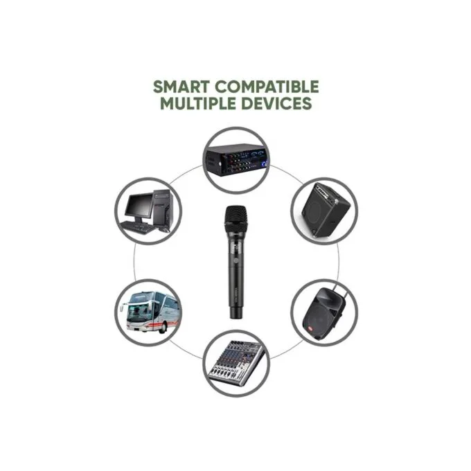 SonicGear Microphone Wireless 2xHandsets - WM 3000UL - DUAL Obsidian — image 10