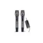 SonicGear Microphones - WM8800UL - Dual 2 Studio Quality Metal Body Wireless UHF Microphones with Receiver