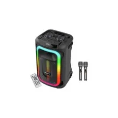 SonicGear Portable Karaoke Speaker - 1300 Pro - 12'' 240W TWS BT USB 2x Mics HYPERBOX