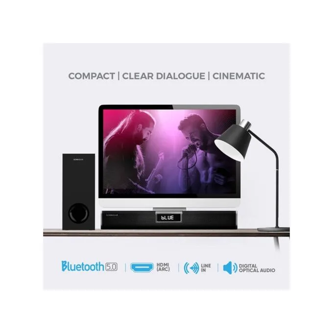 SonicGear SONICBAR - 5300BT - 140W Soundbar with Wireless SubWoofer BT & HDMI — image 3