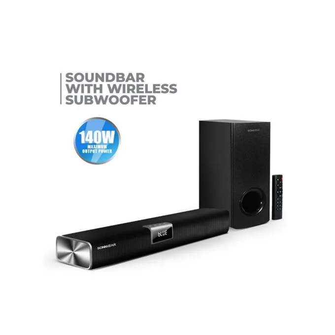 SonicGear SONICBAR - 5300BT - 140W Soundbar with Wireless SubWoofer BT & HDMI — image 4
