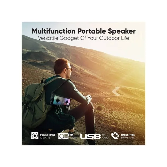 SonicGear - SONICGO!3 - RGB Portable Bluetooth Speaker with FM Radio & USB — image 7