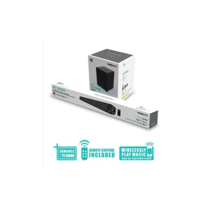 SonicGear Soundbar - BT-5500 - 160W Soundbar with Wireless SubWoofer BT-USB-FM-HDMI — image 9