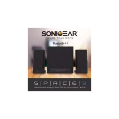 SonicGear Speakers - Space3 - 2.1 Hi-Fi BT USB FM Speakers 40W