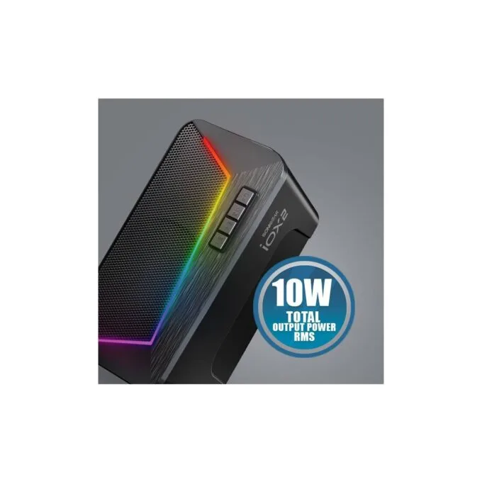 SonicGear Stereo Bluetooth PC Speakers - IOX 2 - Stereo Bluetooth PC Speakers — image 2