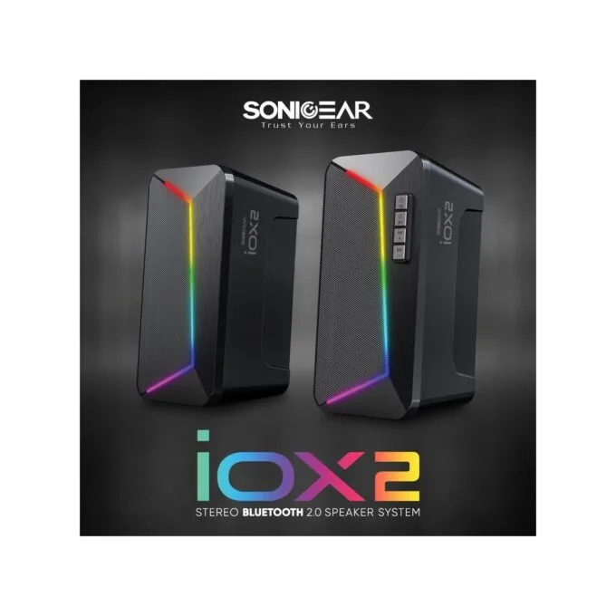 SonicGear Stereo Bluetooth PC Speakers - IOX 2 - Stereo Bluetooth PC Speakers — image 3