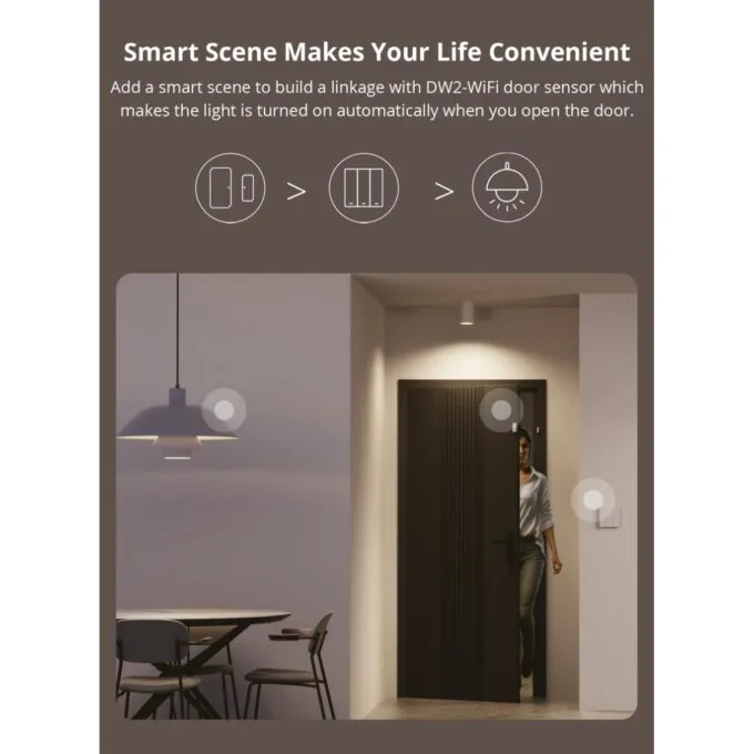 Sonoff Matter WiFi Smart Wall Mechanical Switch 1-Button White - M5 - Matter WiFi Smart Wall Mechanical Switch 1-Button White — image 10
