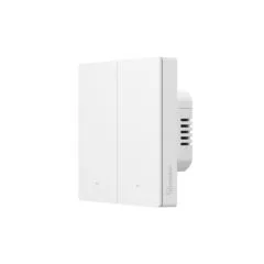 Sonoff Matter WiFi Smart Wall Mechanical Switch 2-Button White - M5 - Matter WiFi Smart Wall Mechanical Switch 2-Button White