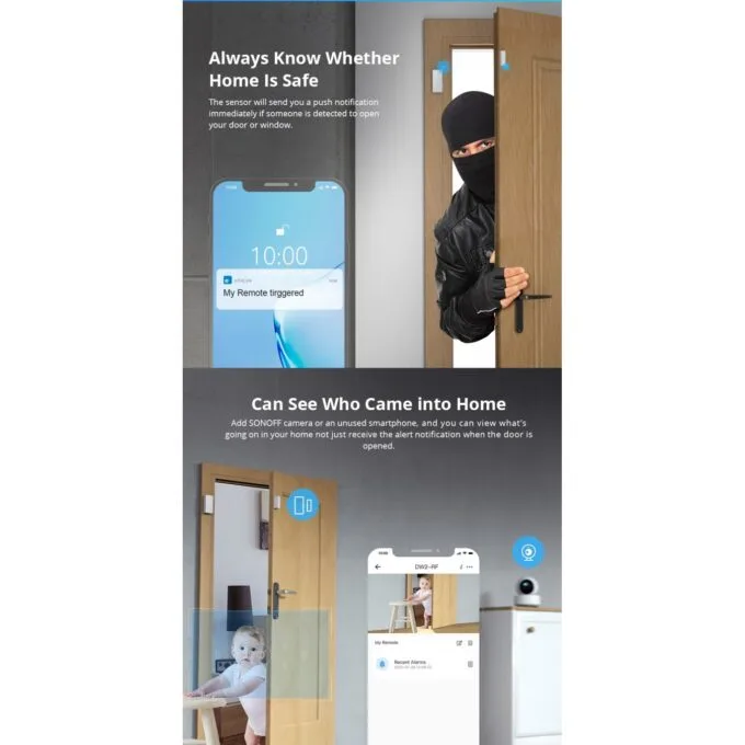 Sonoff RF Door & Window Alarm Sensor - DW2 - RF — image 5