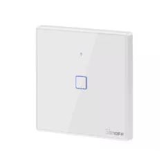 Sonoff T2EU1C-RF Smart Wall Touch Switch 1-Button White