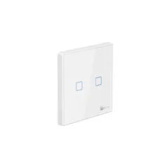 Sonoff T2EU2C-RF Smart Wall Touch Switch 2-Button White