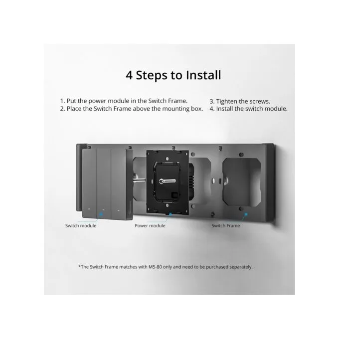 Sonoff UK 3C WiFi Smart Wall Mechanical Switch - M5 - WiFi — image 12