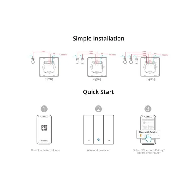 Sonoff UK 3C WiFi Smart Wall Mechanical Switch - M5 - WiFi — image 13