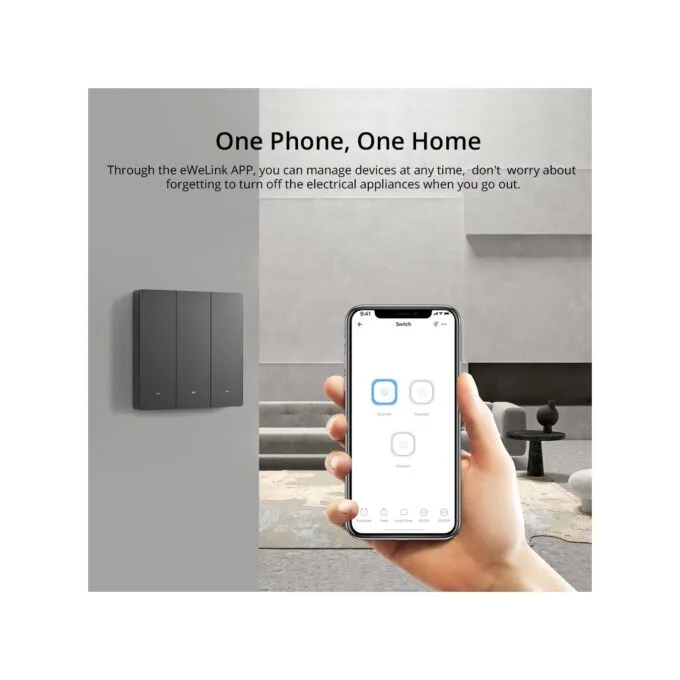 Sonoff UK 3C WiFi Smart Wall Mechanical Switch - M5 - WiFi — image 3