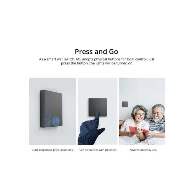 Sonoff UK 3C WiFi Smart Wall Mechanical Switch - M5 - WiFi — image 5
