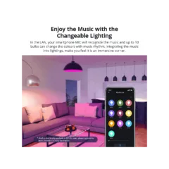 Sonoff WiFi Smart Bulb - B05-BL-A60 - E27 RGB