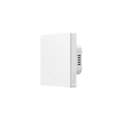 Sonoff Zigbee WiFi Smart Wall Mechanical Switch (No neutral) 1-Button White - M5 - No neutral, 1-Button White