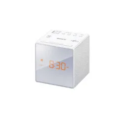 SONY ICF-C1W Uhrenradio white
