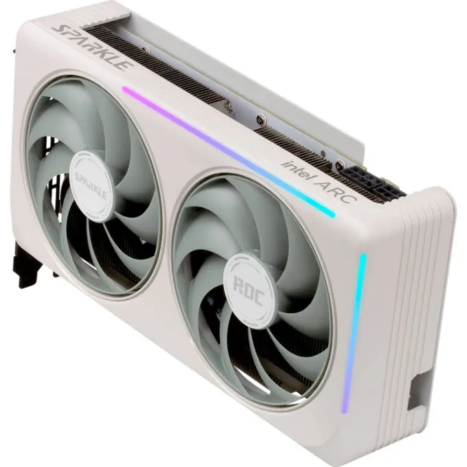 SPARKLE Intel Arc B580 ROC Luna OC Ultra - 12GB GDDR6, Blue, 2Fans, 210W — image 6