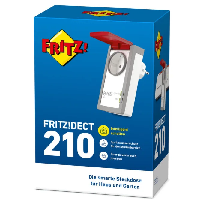 Steckdose AVM FRITZ! DECT 210 IP44 außen Strommessfunktion — image 7