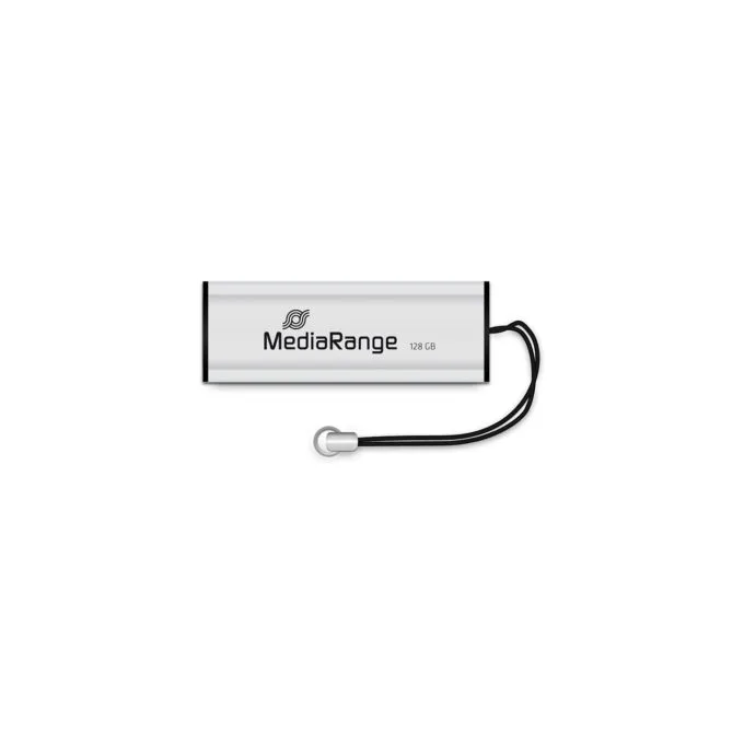 STICK 128GB USB 3.2 MEDIARANGE MR918 USB Type-A Micro-USB - Dia - Schwarz - Silber — image 2