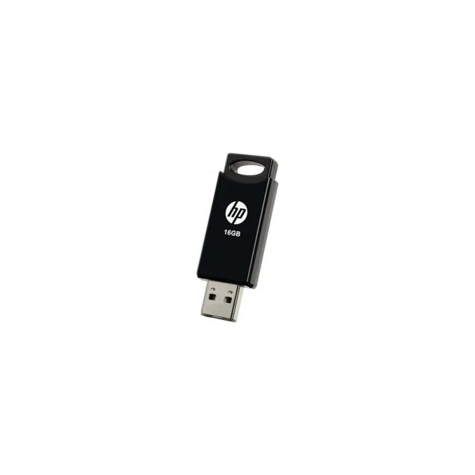 STICK 16GB HP v212w 2.0 Flash Drive (black) retail — image 2