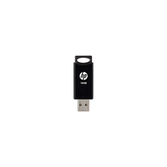 STICK 16GB HP v212w 2.0 Flash Drive (black) retail — image 4