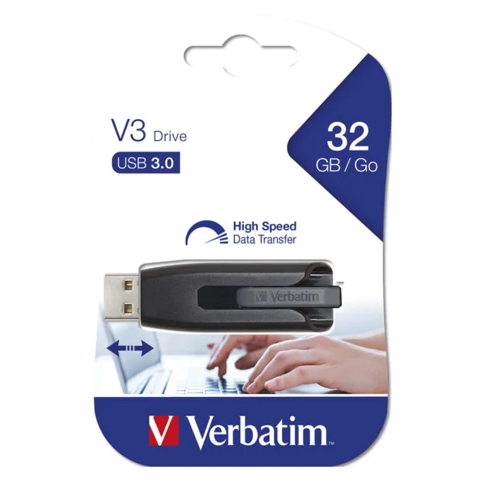 STICK 32GB 3.0 Verbatim Store'n'Go V3 grey — image 5