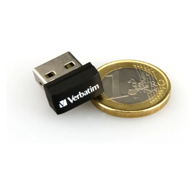 STICK 32GB USB 2.0 Verbatim Store'n'Stay Nano blue — image 4