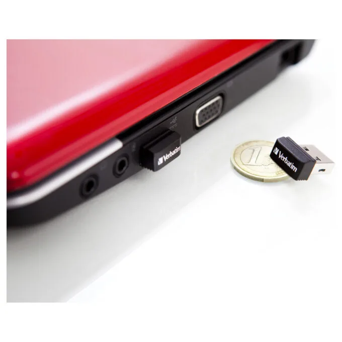 STICK 32GB USB 2.0 Verbatim Store'n'Stay Nano blue — image 6