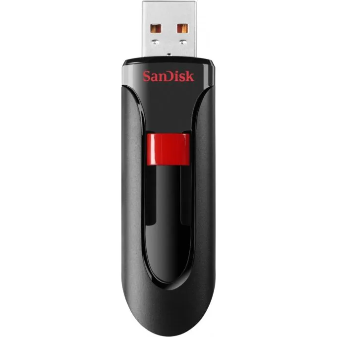 STICK 64GB USB 2.0 SanDisk Cruzer Glide - Black - 64GB USB Flash Drive — image 1