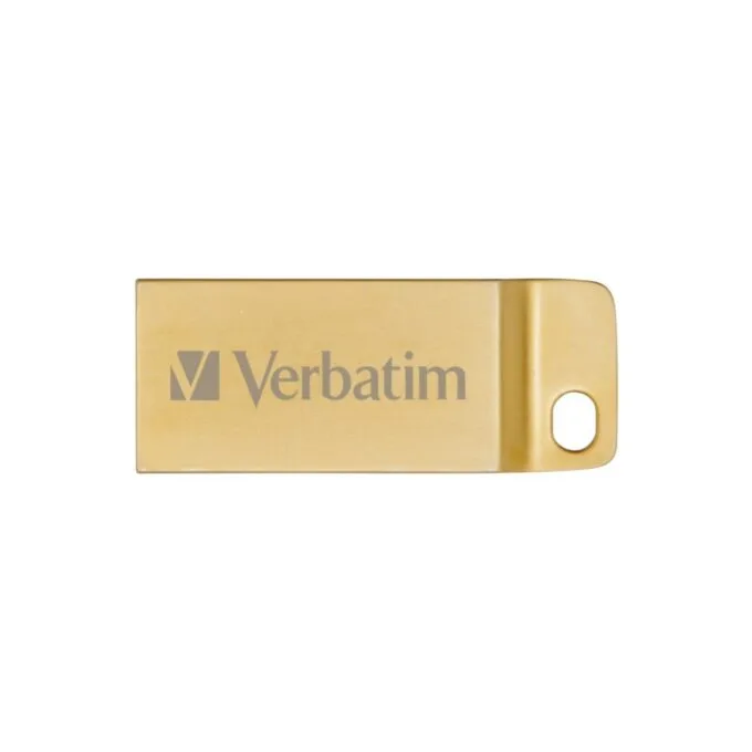 STICK 64GB USB 3.2 Verbatim Metal Executive - Gold USB Flash Drive — image 4