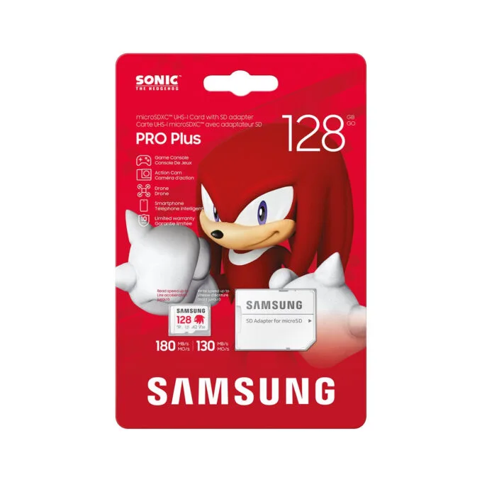 STICK SAMSUNG Sonic microSD Speicherkarte 128GB UHS-I U3 Full HD 4K UHD 180MB s Read 130MB s Write fr Handheld-Konsol... — image 7