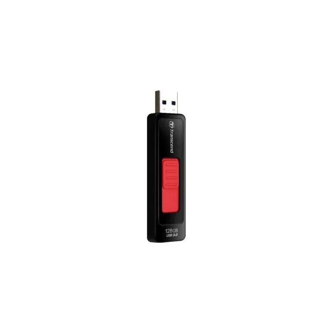STICK Transcend JetFlash 760 - JetFlash 760 - 128GB, USB-A, Slide, Black/Red — image 3