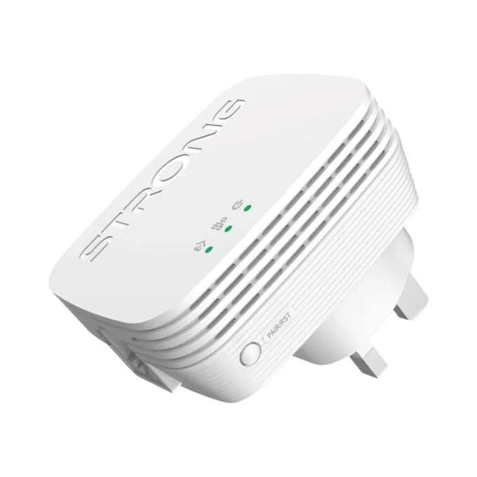 Strong Powerline Kit AV600 Mini 600Mbps UK - 600TRIMINIUK - Triple Pack — image 2