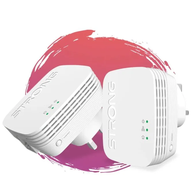 Strong Powerline Kit - POWERL1000DUOMINIUK - AV1000 Mini 1000Mbps UK — image 2