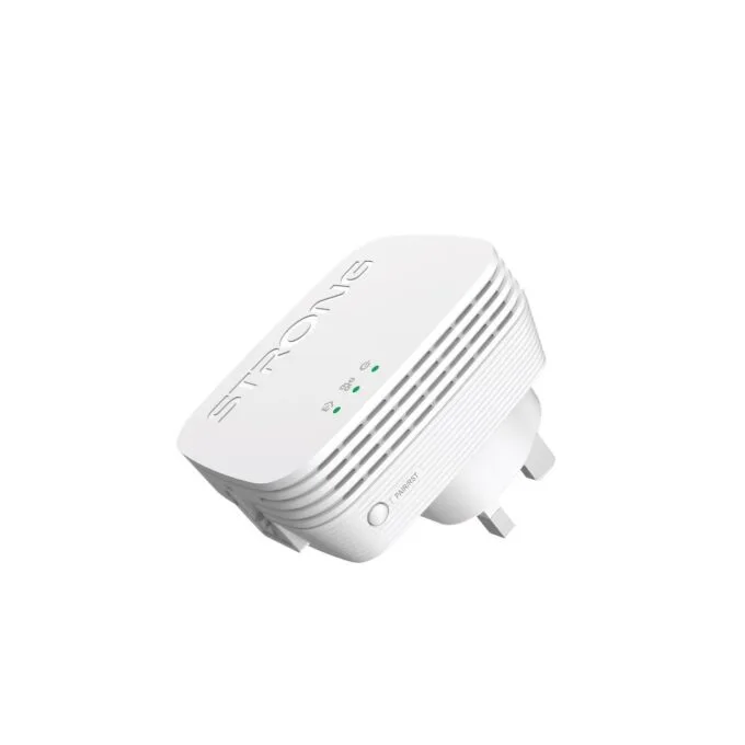 Strong Powerline Kit - POWERLWF600DUOMINIUK - AV600 Mini 600Mbps WI-Fi 300Mbps UK — image 2