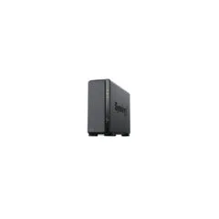 Synology DiskStation DS124 - 1-Bay Compact NAS, Black, DSM Private Cloud