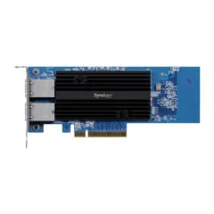 Synology E10G30-T2 - Dual-Port 10GbE PCIe 3.0 Network Card - 2x RJ45, Internal, Blue