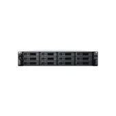 Synology RackStation SA6400 - SA6400 - 12-Bay Black, 32GB DDR4, AMD EPYC 7272 (2.9–3.2GHz), 2U, 10GbE