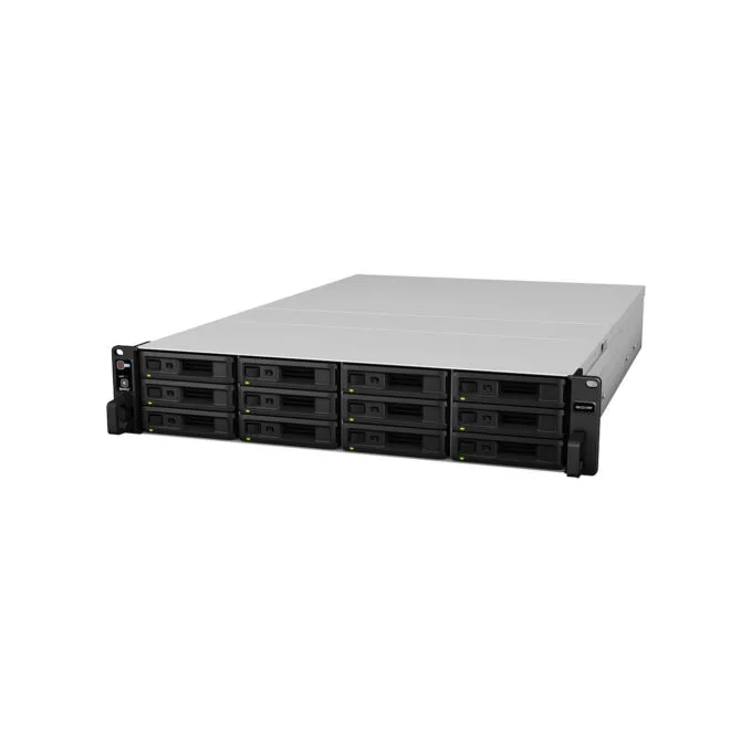 Synology RX1217 Expansion Unit - 12-Bay SATA III, 2U Rackmount, Black — image 2