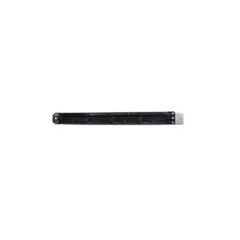Synology RX418 Rack Expansion - 4-Bay 1U NAS Expansion (Black/Grey) - Hot-Swap, eSATA
