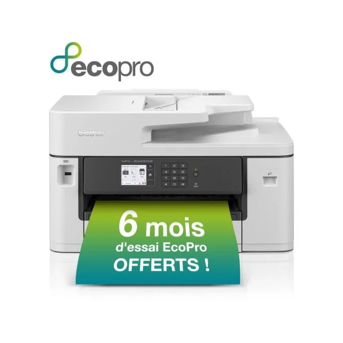 T Brother EcoPro Inkjet Multifunction Printer - MFC-J5340DWE - 4-in-1 A3 LAN Wi-Fi Duplex ADF — image 7