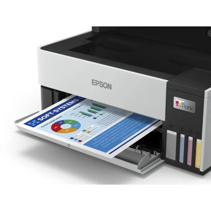 T Epson EcoTank Inkjet Printer - ET-5170 - 4-in-1 A4 LAN Wi-Fi ADF Duplex — image 9
