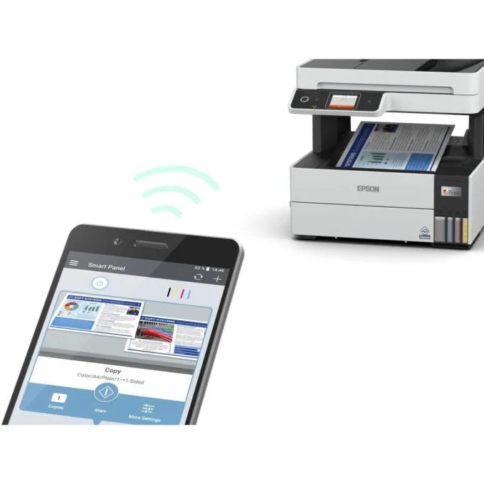 T Epson EcoTank Inkjet Printer - ET-5170 - 4-in-1 A4 LAN Wi-Fi ADF Duplex — image 10