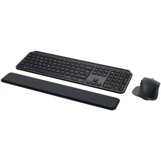 TAS MX KEYS COMBO FOR BUSINESS GEN - Graphite, QWERTZ Swiss, 108-key Full-size, Scissor Switch, LED Backlight, Wireless — image 1